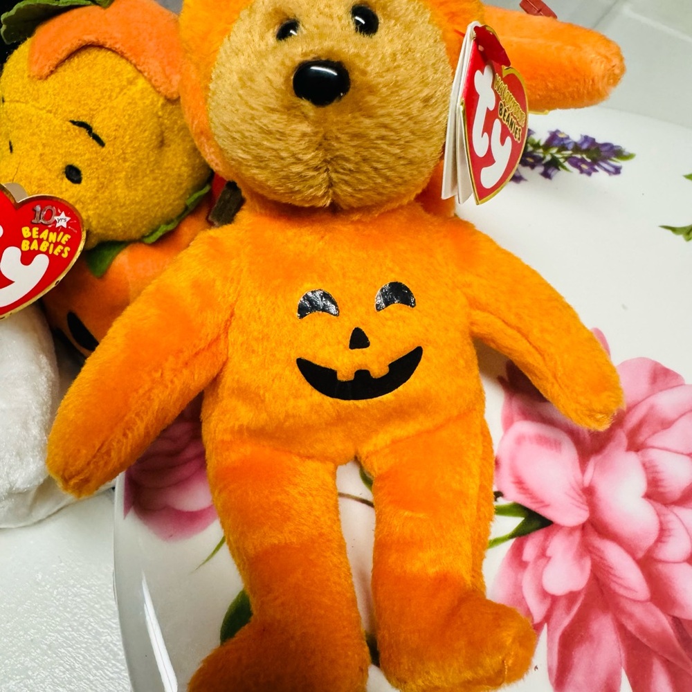 Halloween Beanie Babies lot Treator, Pocus, Treatsies, bean bears - Picture 6 of 10